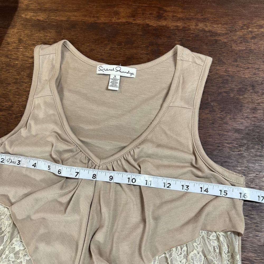 Western Boho Tiered Lace Festival Top Small Coastal Cowgirl Indie Layered Ruffle - Picture 7 of 10